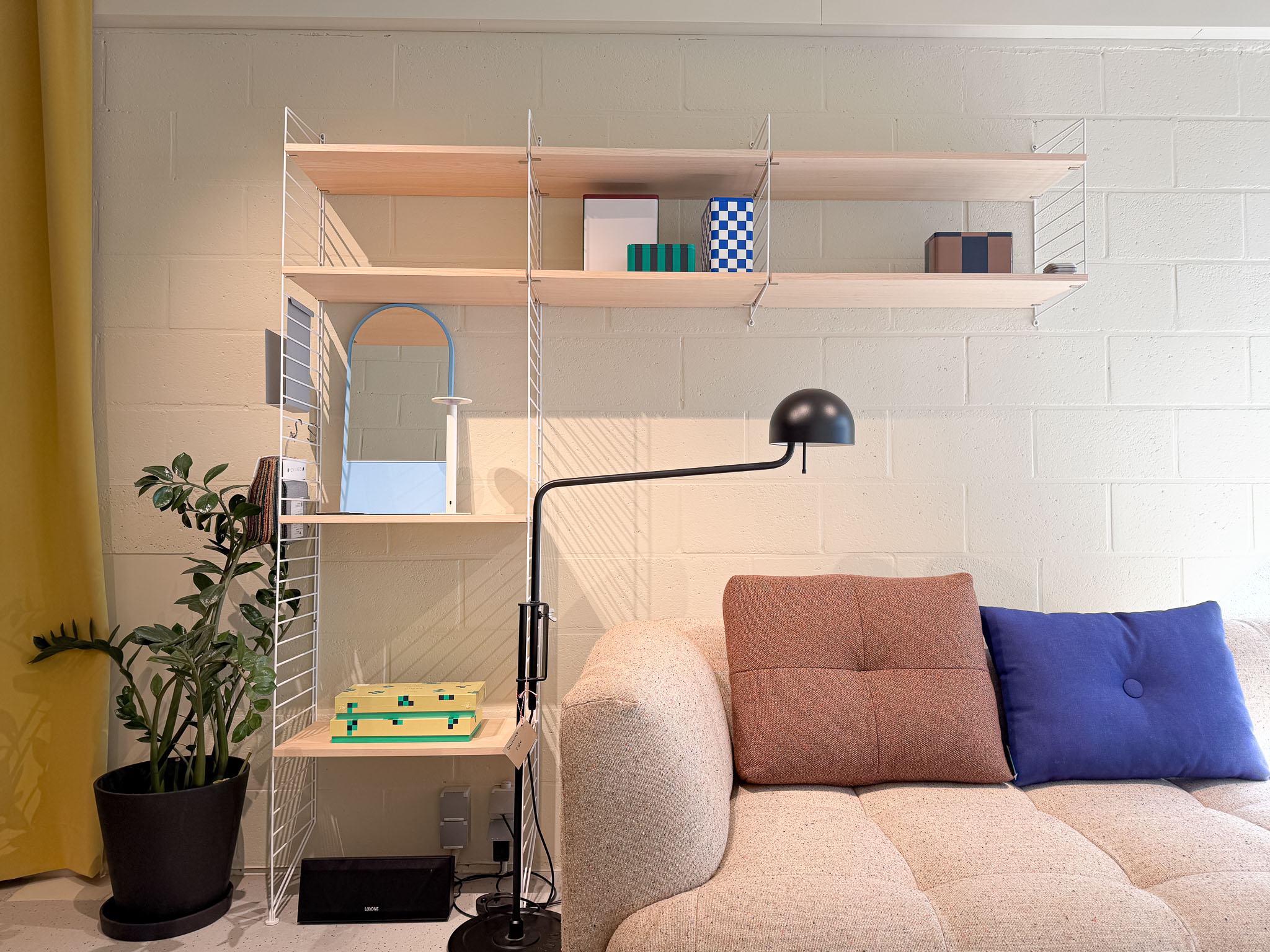 String system shelf